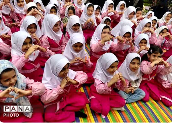 دورهمی پیش دبستانی ها در مدرسه هدی