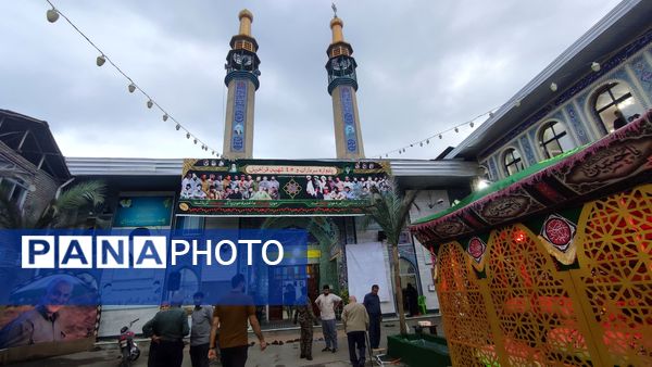مراسم یادواره شهدا در روستای قراخیل قائمشهر