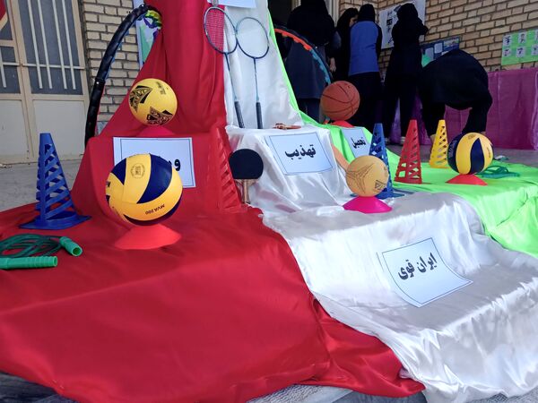 برگزاری المپیاد ورزشی در دبیرستان سرهنگ غفوری شهرستان تفرش
