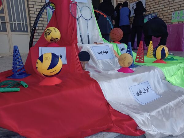برگزاری المپیاد ورزشی در دبیرستان سرهنگ غفوری شهرستان تفرش