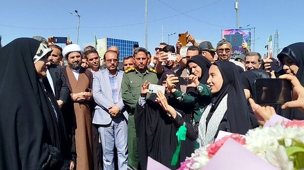 سفر سحر امامی، بانوی شجاع رسانه به فاروج
