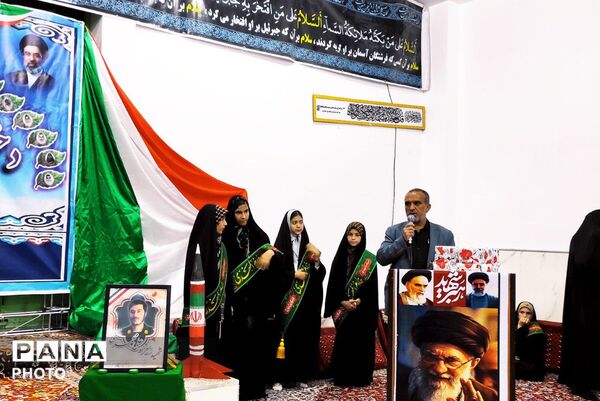 اجتماع دختران جانفدا در شهر جعفریه قم 