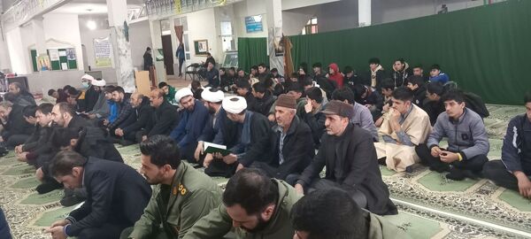 مراسم بزرگداشت سیدالشهدای مقاومت در شهر راز