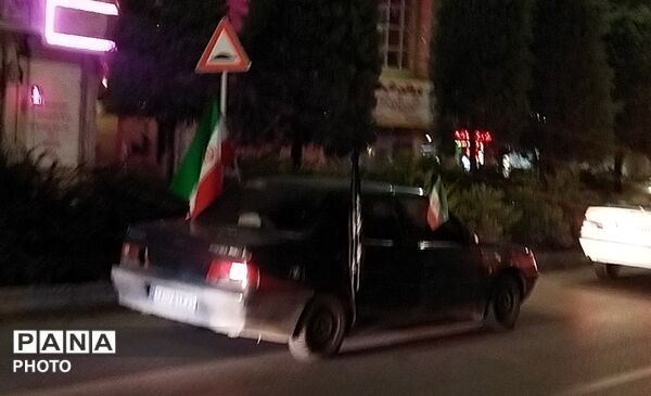 رژه ماشینی در سراسر شهر نیشابور-۳