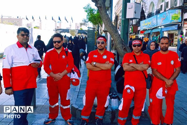 وداع تاریخی با رهبر شهید در مشهدالرضا