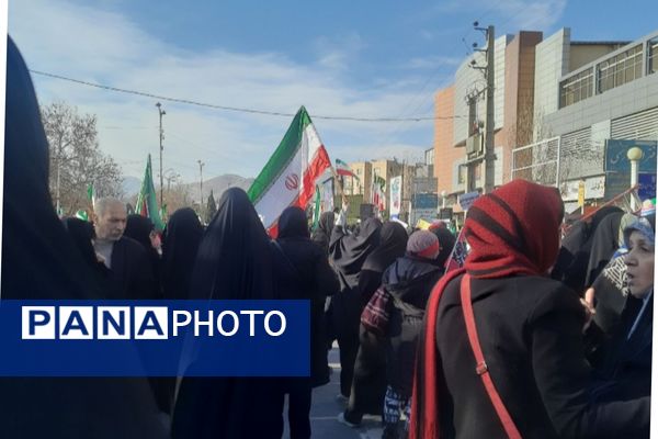 راهپیمایی و همبستگی مردم شهرستان پردیس در محکومیت اقدامات تروریستی