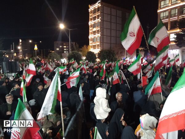  حضور پرشور مردم شهید پرور شهرستان نیشابور در اربعین شهادت رهبر شهید و شهدای میناب