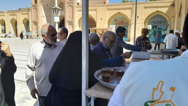 گذری بر چایخانه مسجد جامع نیشابور 
