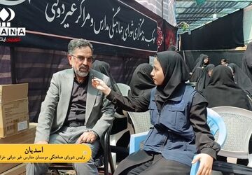 برپایی موکب برای خدمت به زائرین امام مهربانی ها