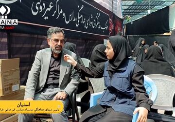 برپایی موکب برای خدمت به زائرین امام مهربانی ها