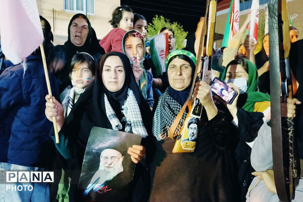 پرچم سبز عشق در لردگان