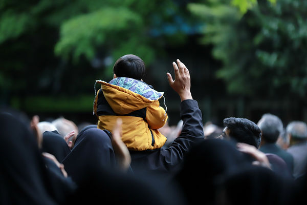 تشییع پیکر شهدای خدمت در تبریز