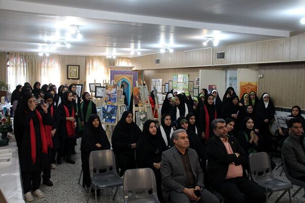 مراسم ماها در هنرستان آیت الله صدر ناحیه یک شهرری