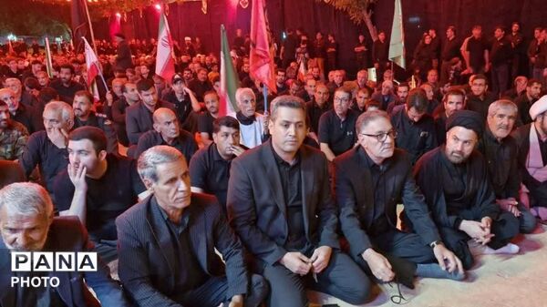 نورآباد در شب عاشورا 