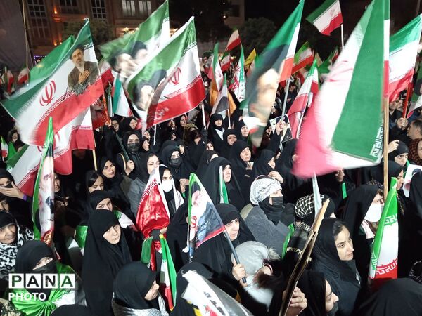  حضور پرشور مردم شهید پرور شهرستان نیشابور در اربعین شهادت رهبر شهید و شهدای میناب