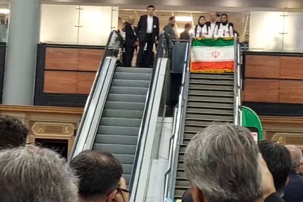 مراسم استقبال از کاروان ورزشی دانش‌آموزی «امید ایران» به میزبانی ناحیه دو شهرری 