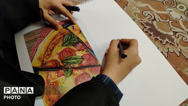 محفل هنری نوجوانان در رواق معصومانه حرم کریمه اهل بیت(س)