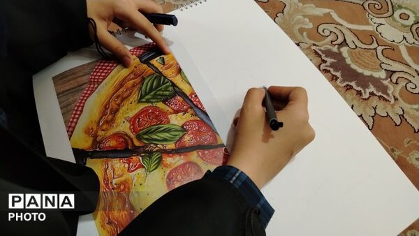 محفل هنری نوجوانان در رواق معصومانه حرم کریمه اهل بیت(س)