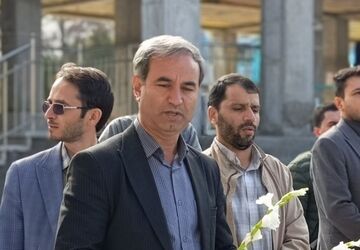 تجدید میثاق کارکنان حوزه پرورشی خراسان رضوی با شهدا