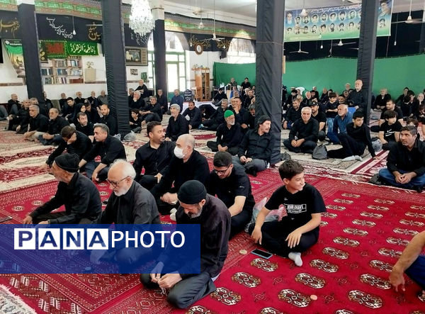 مراسم تاسوعای حسینی در شهرستان گالیکش