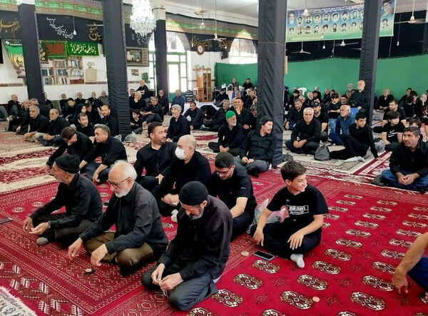 مراسم تاسوعای حسینی در شهرستان گالیکش
