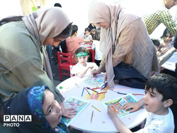 آماده‌سازی موکب‌های جشن ولایت به همت سازمان دانش‌آموزی رباط‌کریم