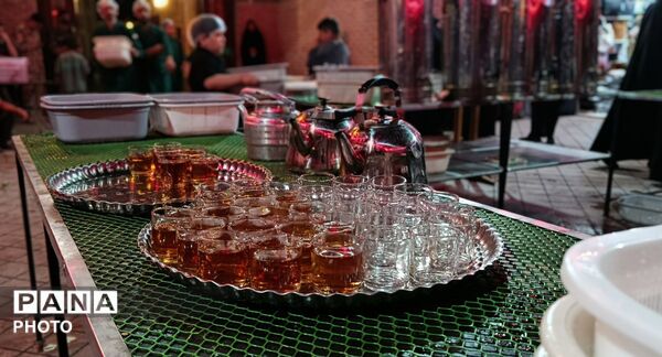 فعالیت چایخانه حضرت زهرا مسجد جامع شهرستان نیشابور