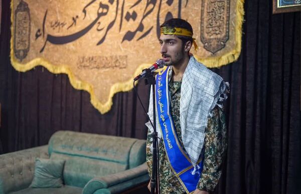 اعتکاف دانش‌آموزان در گلستان