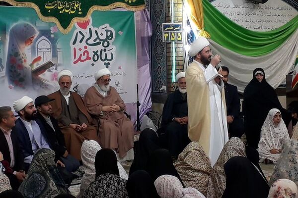اعتکاف دانش‌آموزی در شهرری