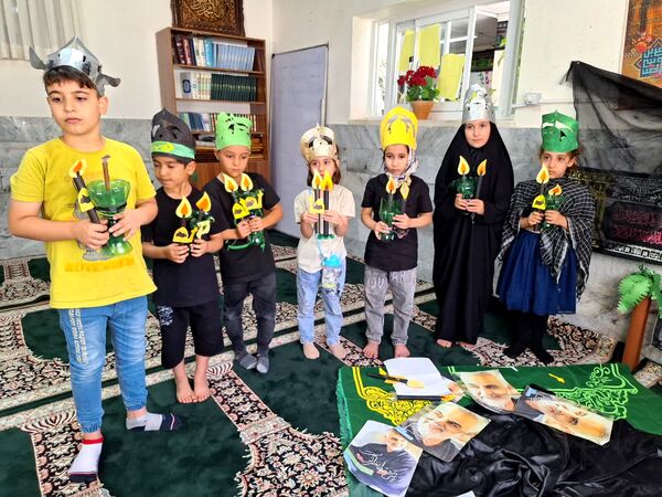 مراسم عزاداری کودکان دارالقران امام علی(ع)