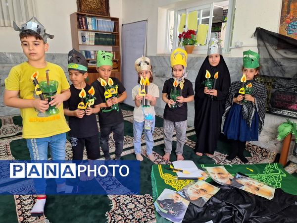 مراسم عزاداری کودکان دارالقران امام علی(ع)
