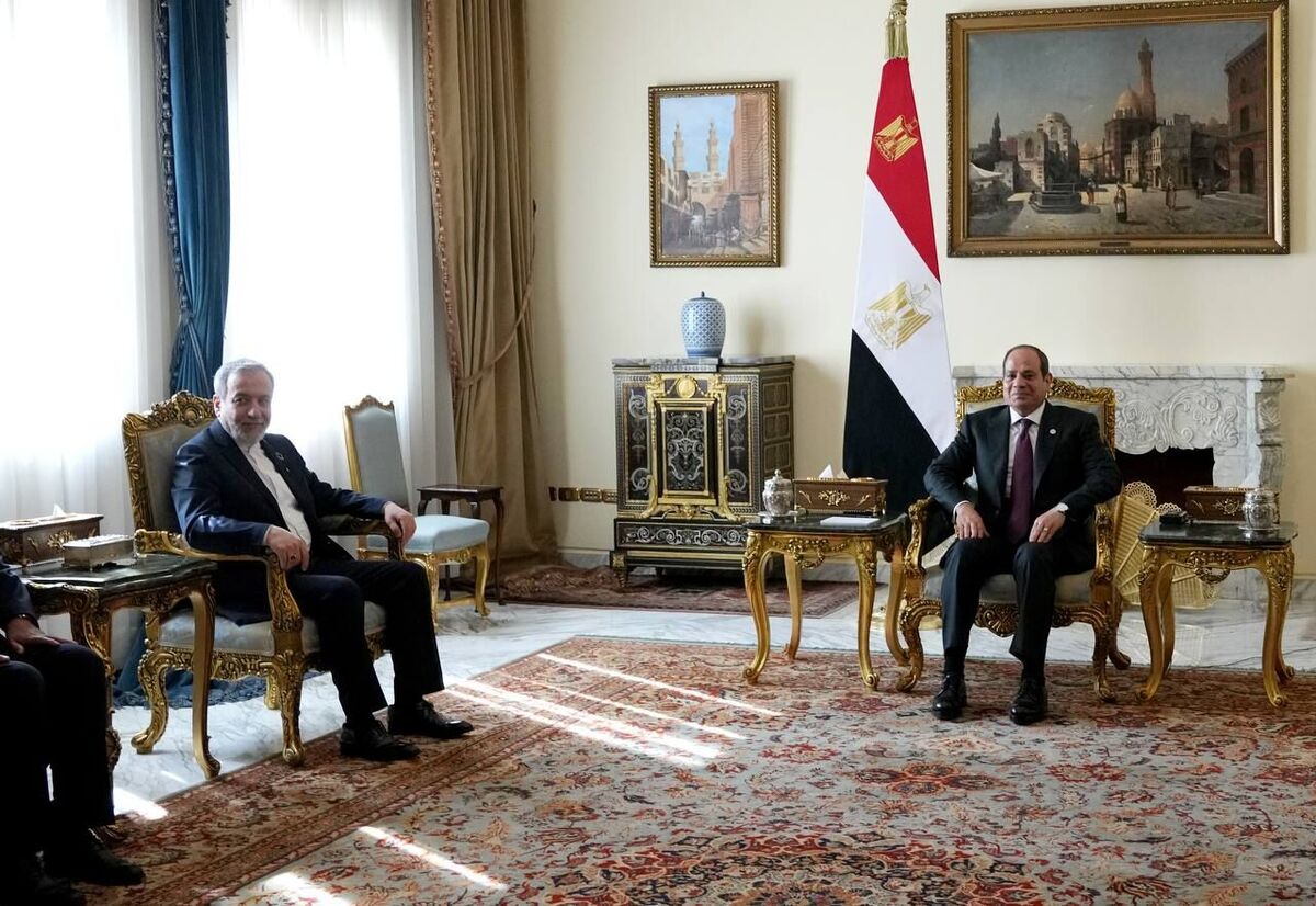 عراقچی با رئیس جمهور مصر دیدار کرد