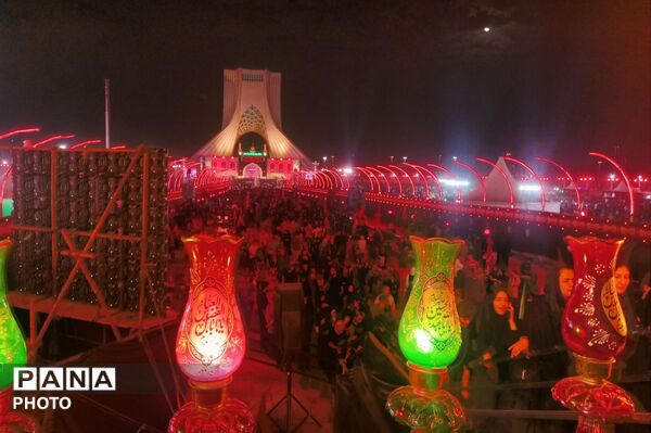 میدان آزادی، صحنه‌ همدلی و سوگواری اربعین
