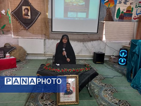 یادواره شهدای دانش‌آموزی در مدارس پسرانه و دخترانه اقلید  