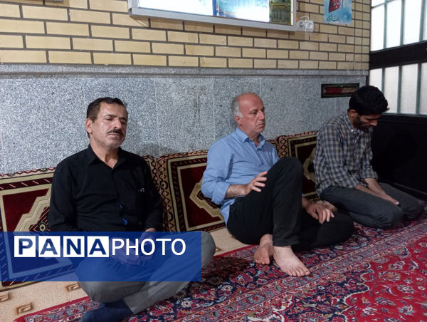 مراسم عزاداری شهادت امام محمد باقر(ع) در شهر جعفریه قم 