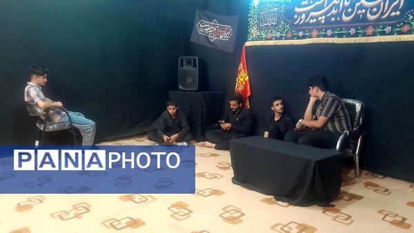 برگزاری هیات دانش‌آموزی انصارالمهدی شهرستان خانمیرزا