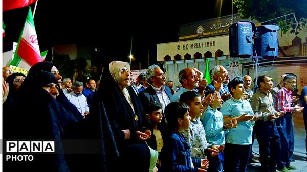 طنین فریادهای «وعده صادق ۵» در تجمع مهرورزی