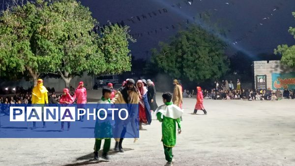 مراسم تعزیه‌‌‌خوانی دو طفلان زینب