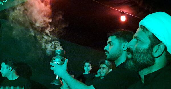 عزاداری شب تاسوعا در هیئت محبان ابالفضل  نیشابور 