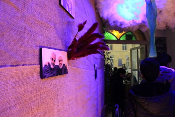 مراسم اعتکاف در مسجد سیدالشهداء رباط‌کریم