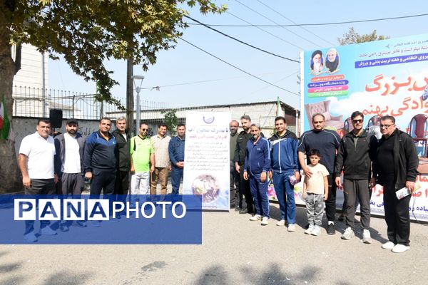 همایش بزرگ پیاده‌روی خانوادگی در بخش بهنمیر