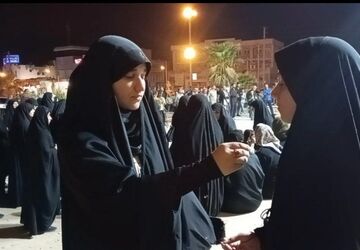 تجمع دانش آموزان و مردم برازجان در محکومیت جنایات رژیم صهیونیست و شهادت سید حسن نصرالله 