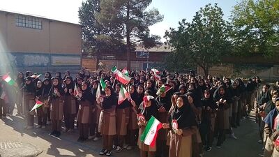 زنگ مهر و مقاومت در مدرسه شاهد الشتر نواخته شد