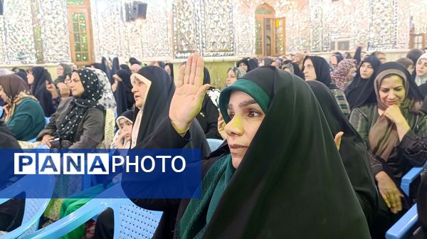 طنین جشن میلاد حضرت معصومه(س) و روز دختر در فضای ملکوتی آستان مقدس امامزاده حسن(ع)