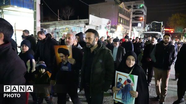 راهپیمایی امت شهید پرور کمالشهر  