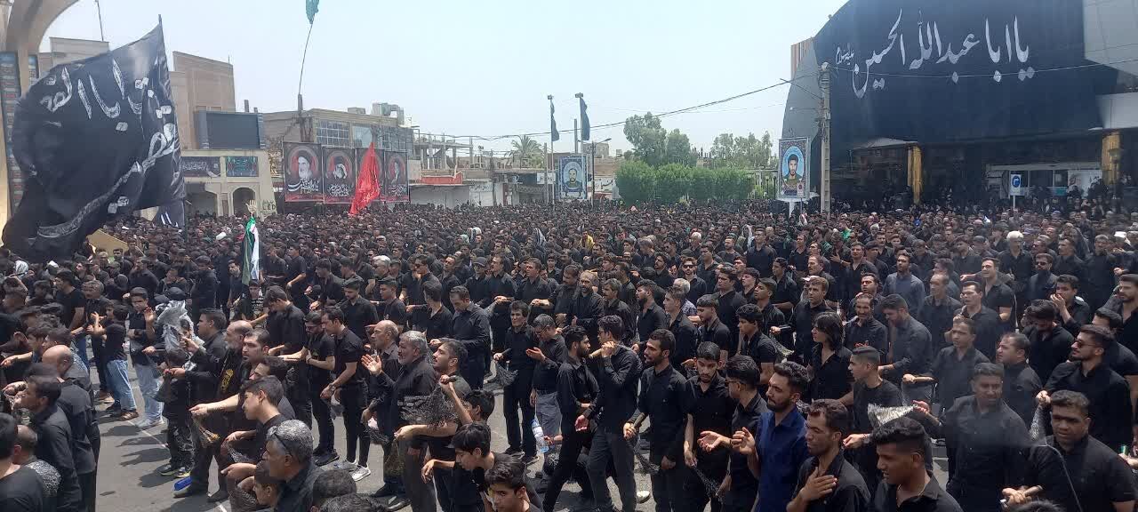 برگزاری مراسم تاسوعای حسینی در کرمان