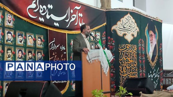 مراسم یادواره شهدا در روستای قراخیل قائمشهر