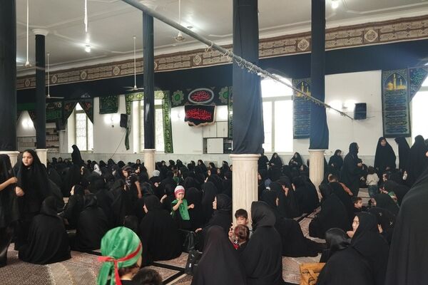 همایش بزرگ شیرخوارگان حسینی در شهر جعفریه