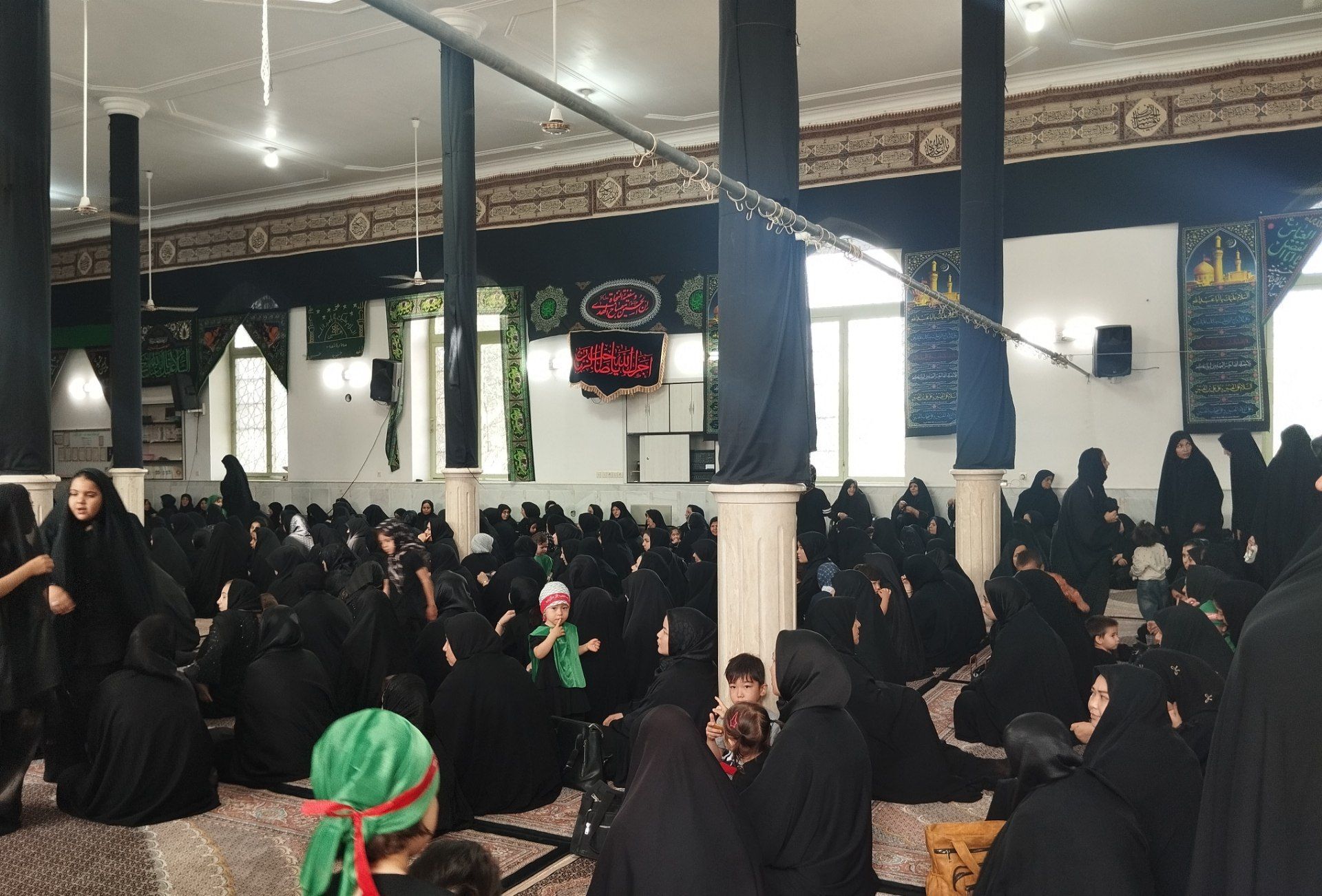 همایش بزرگ شیرخوارگان حسینی در شهر جعفریه