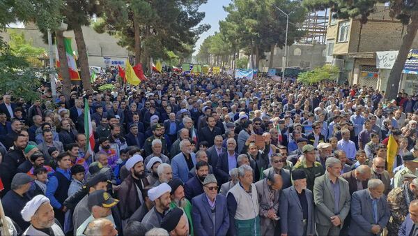 بزرگداشت یاد سید حسن نصرالله در تربت حیدریه 